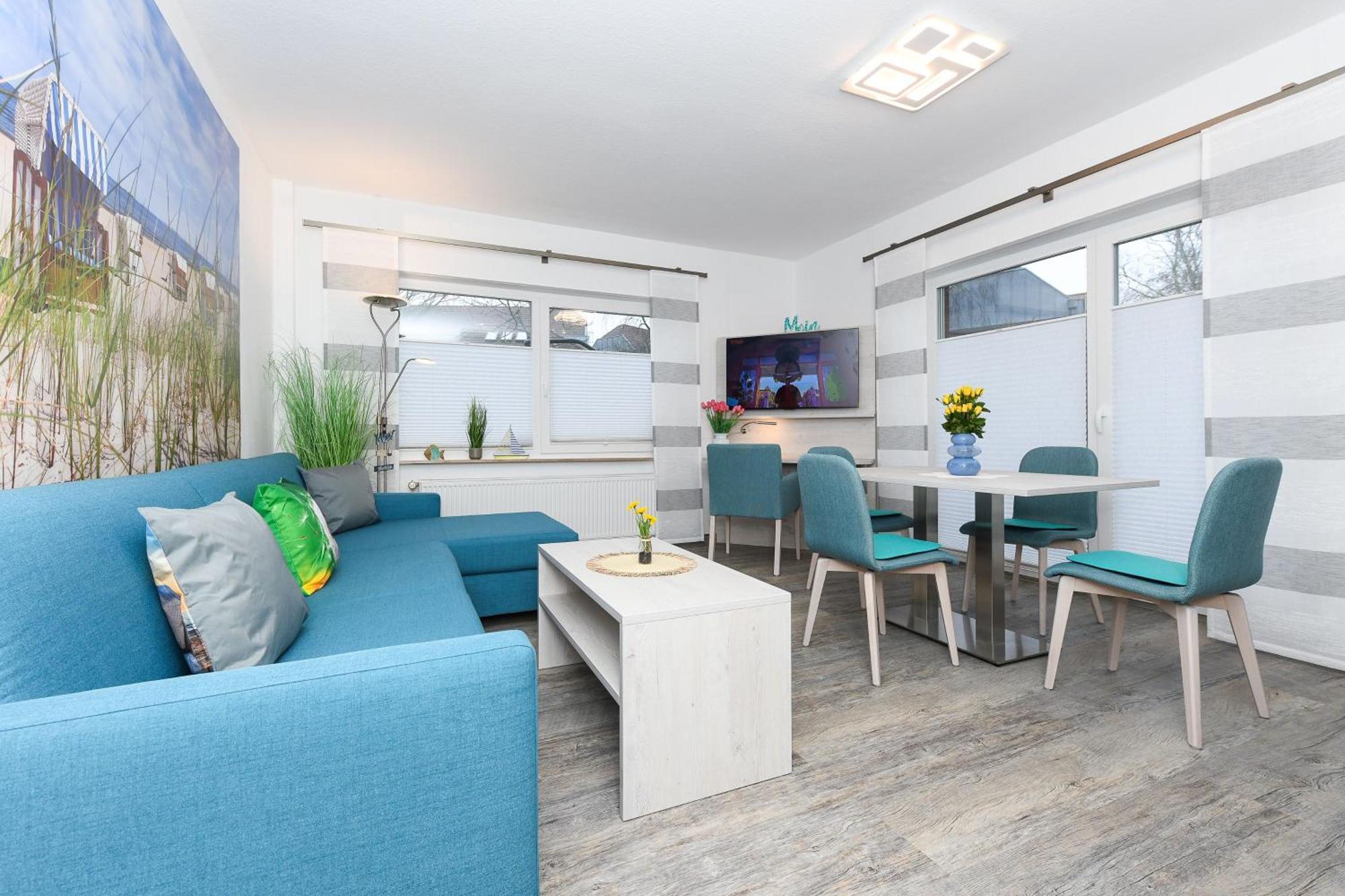 Ferienwohnungen Im Haus Strandkorb Bensersiel Bagian luar foto