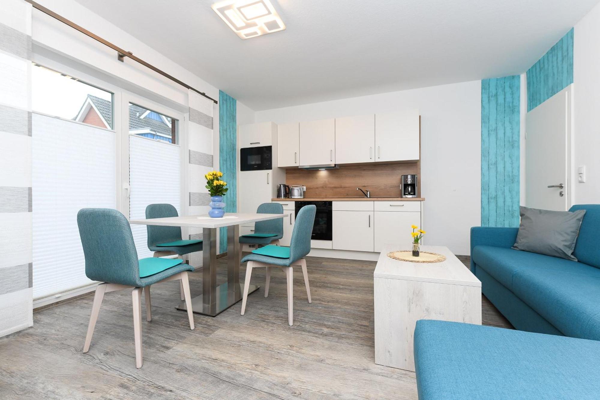Ferienwohnungen Im Haus Strandkorb Bensersiel Bagian luar foto